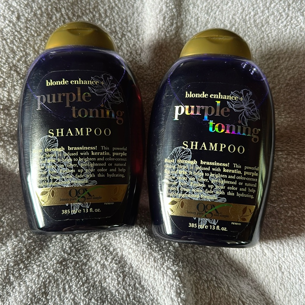 OGX Blonde Enhance Purple Toning Shampoo